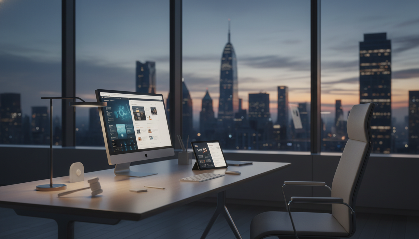 Top 10 Website Design Companies For Lawyers In New York