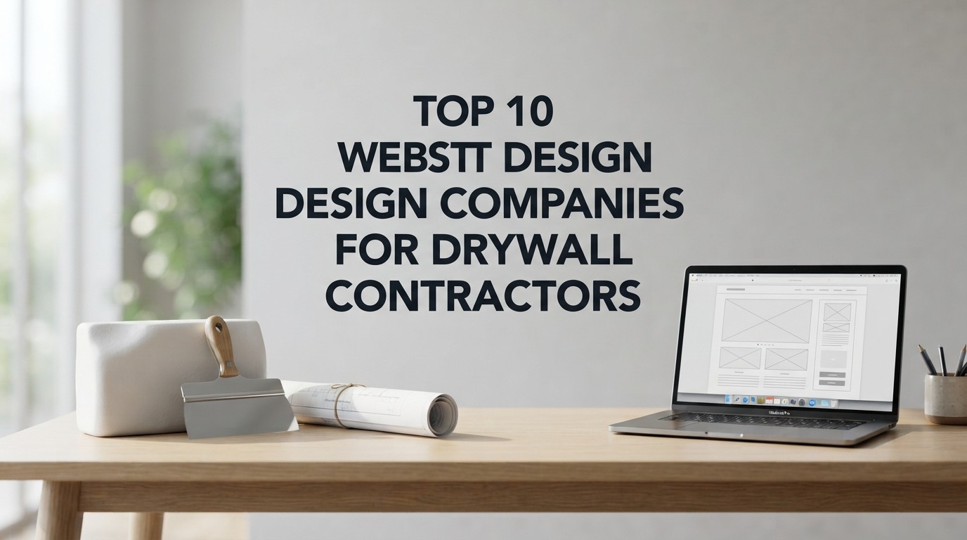 Top 10 Website Design Companies for Drywall Contractors