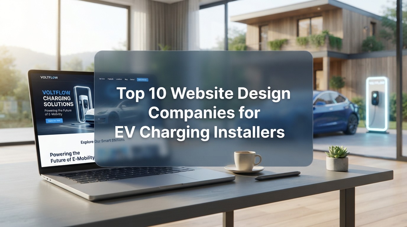 Top 10 Website Design Companies for EV Charging Installers