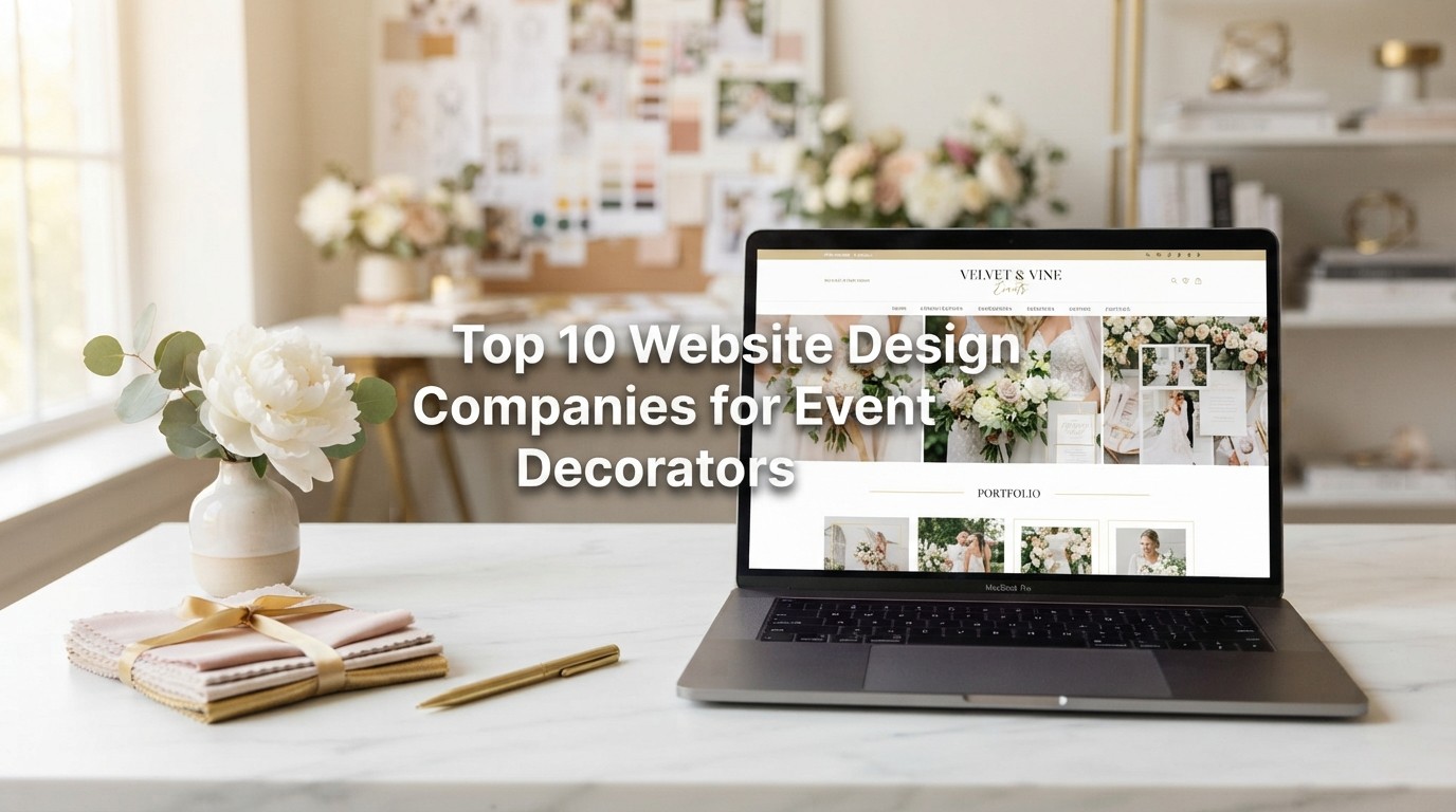 Top 10 Website Design Companies for Event Decorators