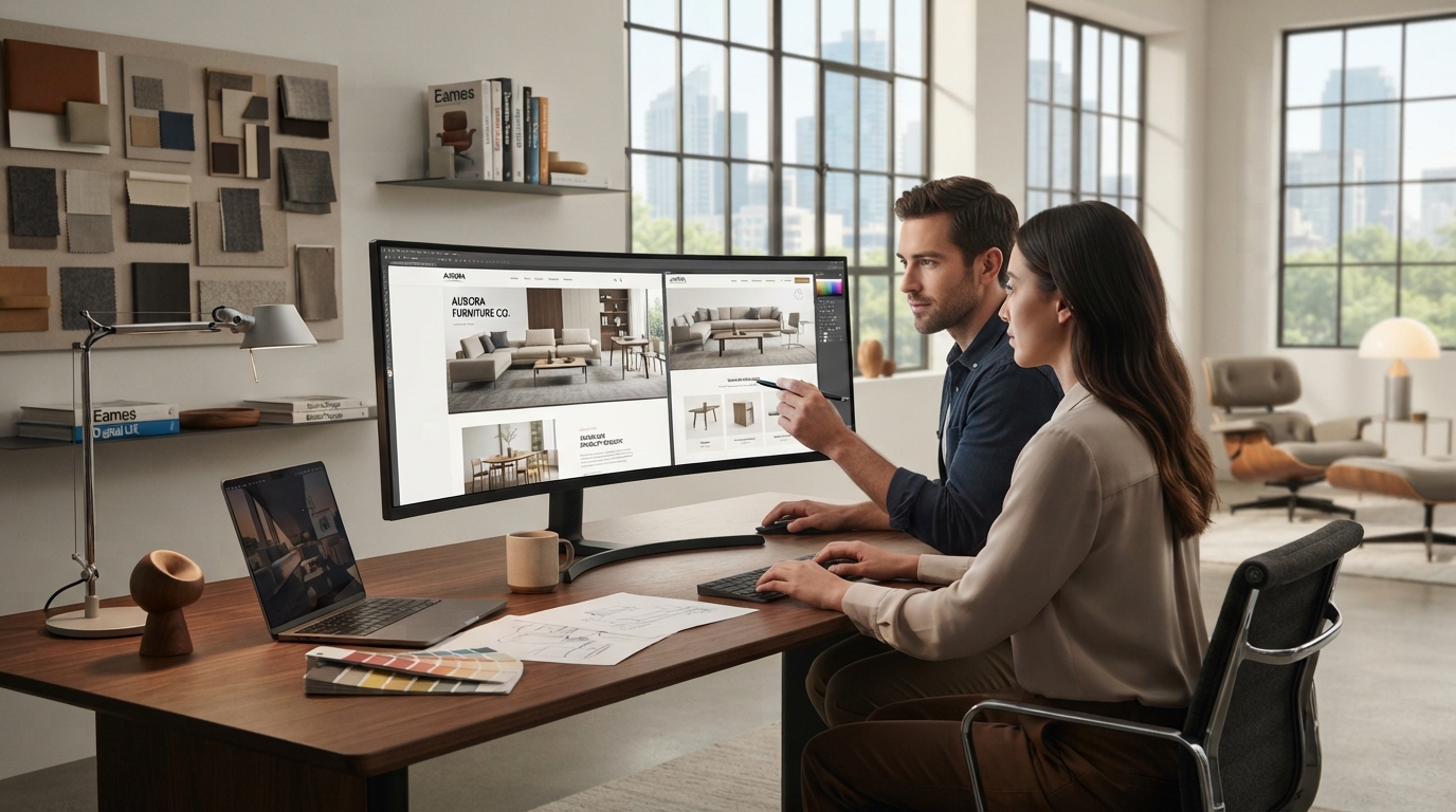 Top 10 Website Design Companies for Furniture Manufacturers